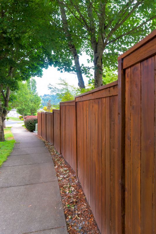 Post-Staining Fence Care